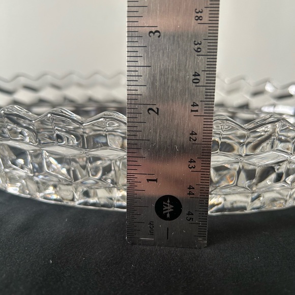 FOSTORIA American UV tested authentic.3 Part Divided Relish/Snack/Olive/Nut Dish - Picture 11 of 13